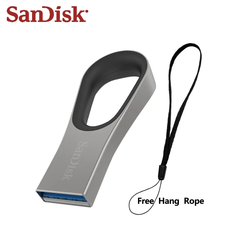 

SanDisk USB Flash Drive CZ93 Pen Drive 64GB Original USB 3.0 Metal Flash Disk Max 130MB/s Pendrive Support Official Verification