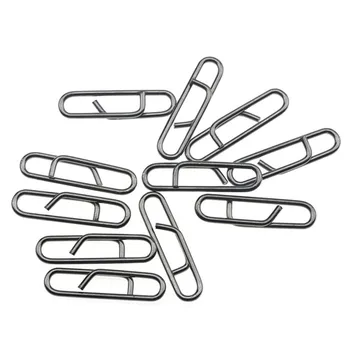 

50Pcs Change Lead Links Clips Interlock Powerful Fast Link Clip Snap Fishing Tackle Quick
