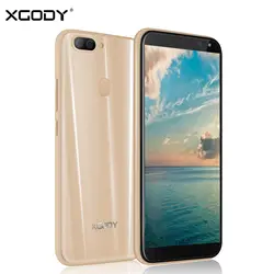 XGODY 3g Dual Sim смартфон 5,99 дюймов 18:9 4 ядра 1 Гб + 16 Smart Android 2800 мАч полный экран 8.0MP мобильный телефон