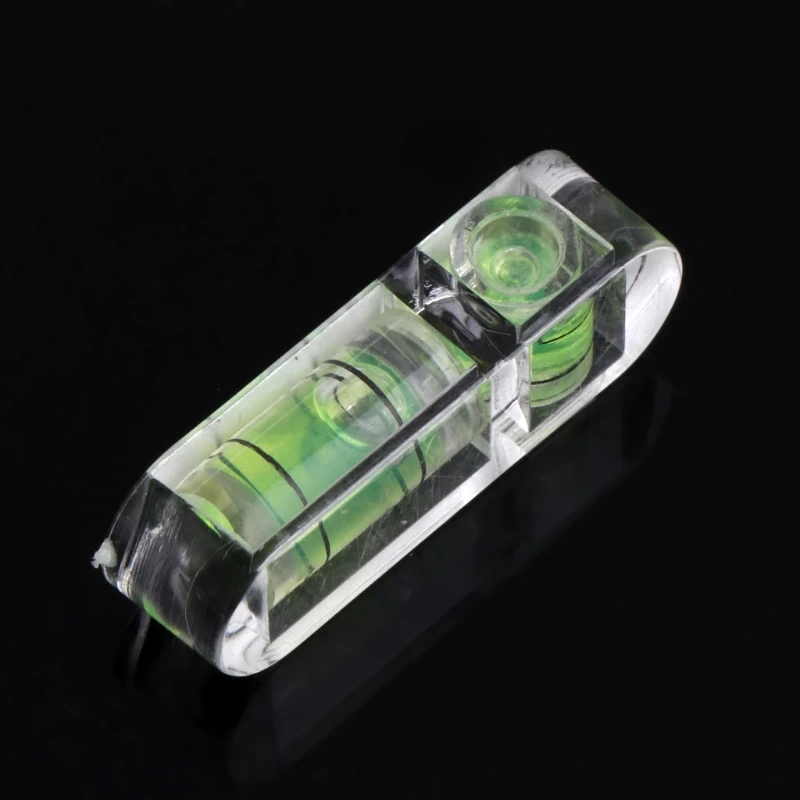 

1Pc 2 Way Mini T-Type Bubble Spirit Level For Measuring Usage Tool 29.5x8.8x7.3mm