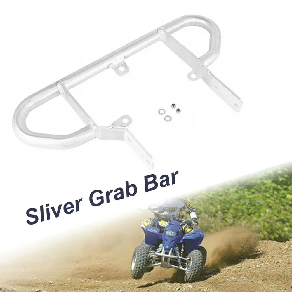 KEMiMOTO ATV Grab Bar Shelf Rear passenger handle Rack Rear Grab Rail