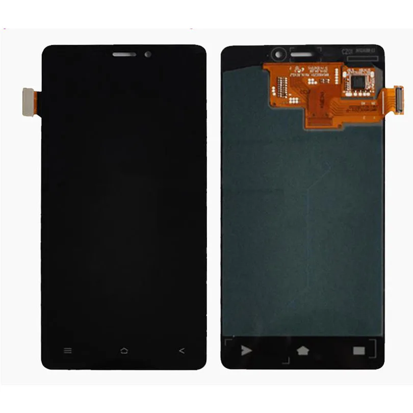 

In Stock Original Black Fly IQ4516 LCD Display And Touch Screen Assembly For Fly IQ4516 LCD Free Shipping + Tools + Track Number