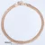 585 Rose Gold Curb Snail Foxtail Venetian Link Chains Bracelets for Women & Men 13