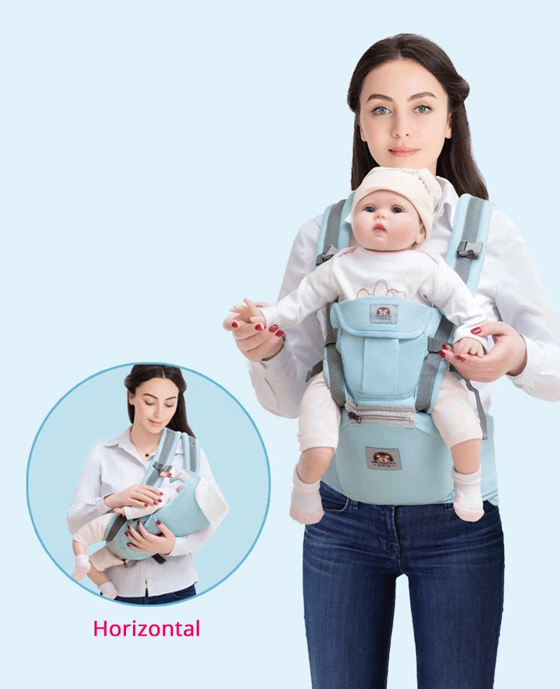 Honeylulu комбинированный съемный рюкзак для переноски ребенка многофункциональный слинг для новорожденных кенгуру Рюкзак-переноска переноска детский эргорюкзак с хипситом
