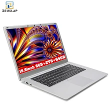 ZEUSLAP 6GB RAM 2TB HDD 64GB eMMC Dual Disks Windows 10 System Ultrathin 1920X1080 HD Fast