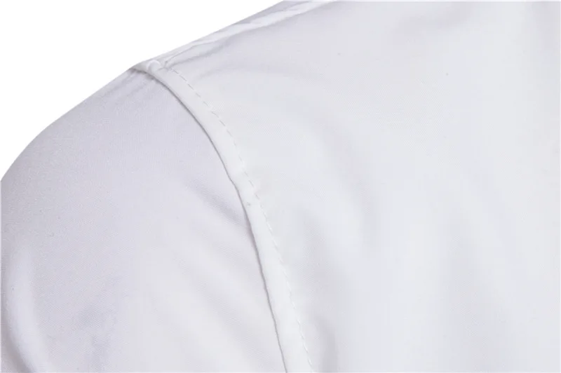 ZOGAA 2019 новая рубашка мужская повседневная приталенная рубашка с длинным рукавом с отложным воротником рубашки однотонные черные красные
