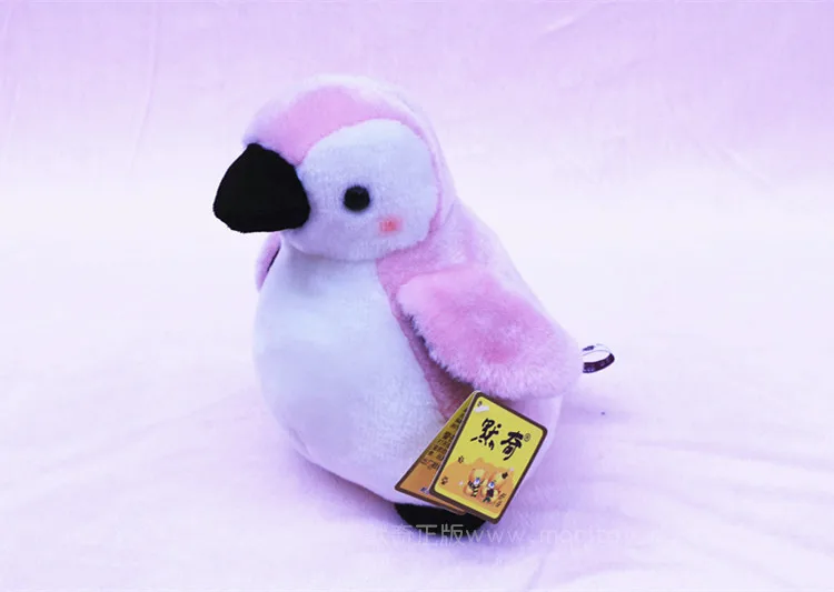 pink penguin plush