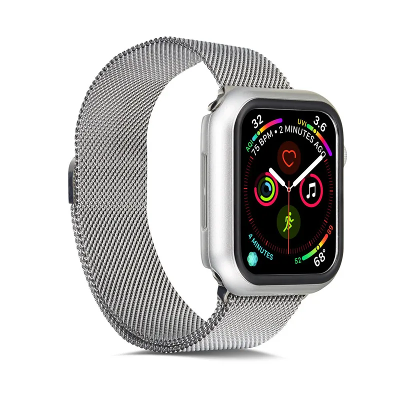 Slim Cover For Apple Watch case 44mm 40mm Plating Mirror Full Protection case for IWatch 4 band Cover Accessories Slim Cover For Apple Watch case 44mm 40mm Plating Mirror Full Protection case for IWatch 4 band Cover Accessories