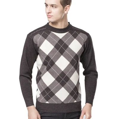 business casual crew neck sweater