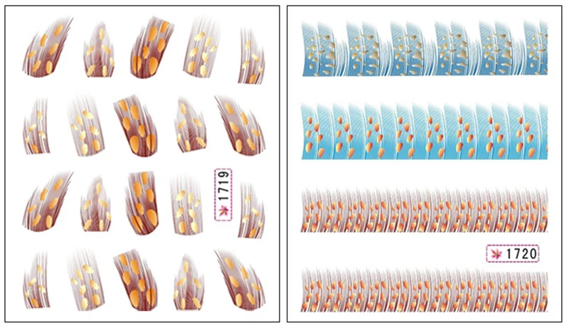 1 шт дизайн красочные переводные наклейки для ногтей Советы наклейки с перьями украшения ногтей Обертывания инструменты для ухода за ногтями 12 видов стилей