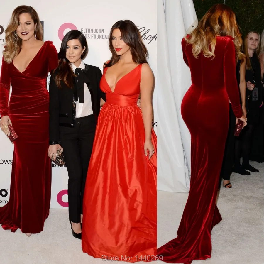 red carpet velvet dress