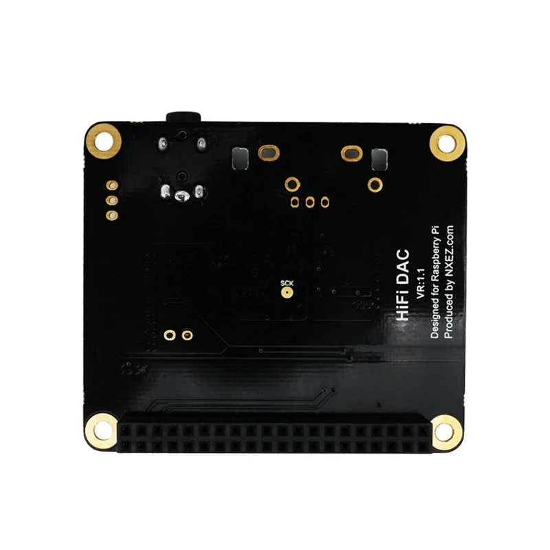 Плата расширения Raspberry Pi HiFi DAC V1.1 с чипом PCM5122 на плате совместимая 3 Model B + Zero