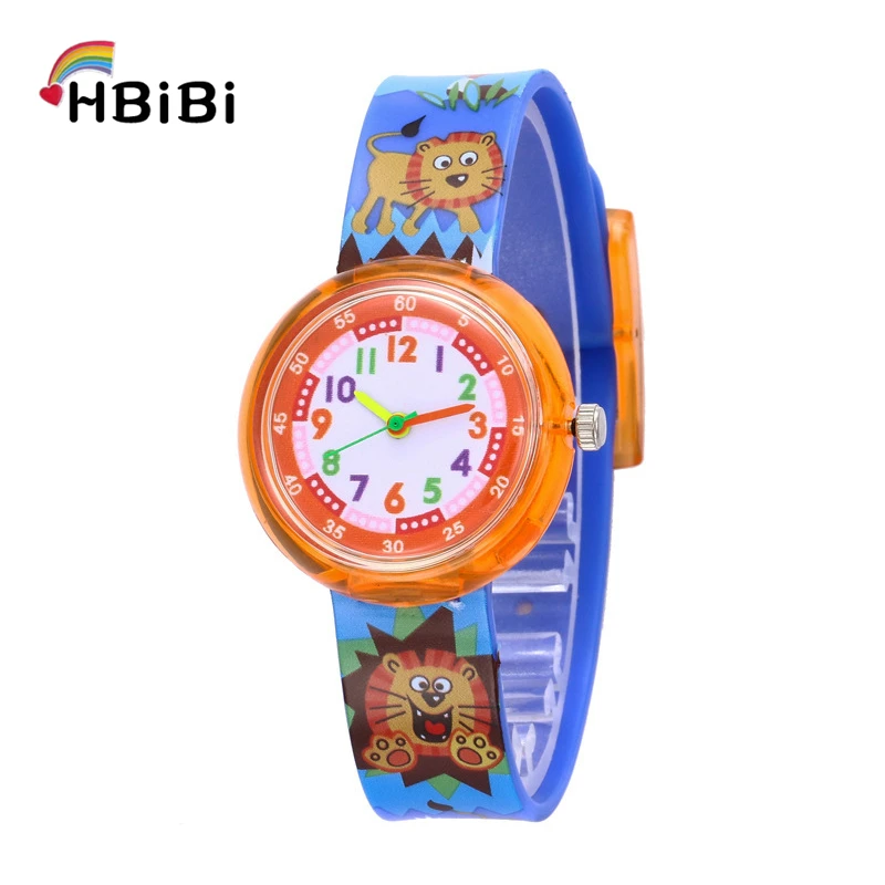 

New Exclusive Release Unicorn Children Watches Kids Cartoon Dinosaur Pony Silicone Child Watch for Student Baby Boys Girls Clock
