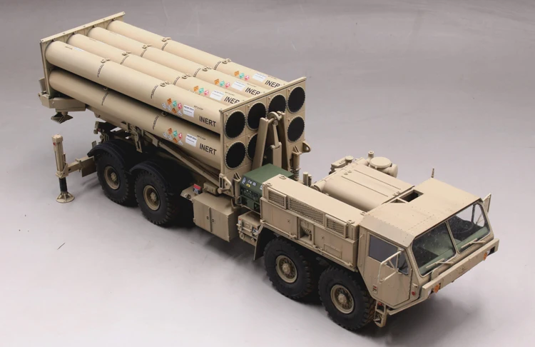 1/35 терминал высокогорная зона обороны(THAAD) Военная сборка оборонная система транспортные средства грузовик 01054