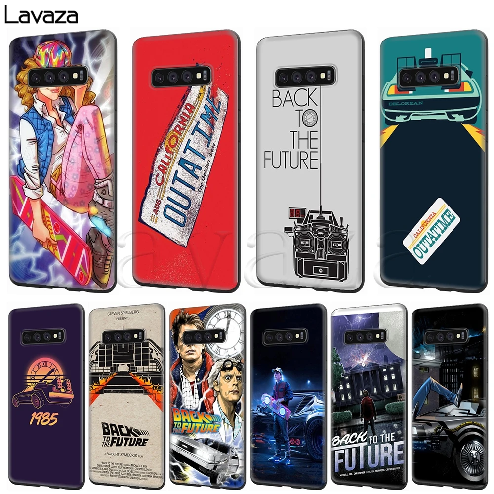 

Lavaza Back to the Future Soft Silicone Case for Samsung Galaxy S6 S7 Edge S8 S9 S10e Plus A3 A5 A6 A7 A8 A9 J6 Note 8 9 2018