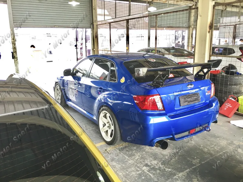 Accessoires De Voiture En Fiber De Carbone Vs Style 1600mm Aile Arriere De Coffre Gt Adaptee Pour Impreza Gvb Wrx Sti 08 14 Aliexpress