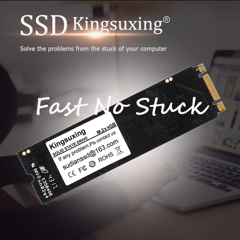 Kingsuxing M.2 SSD 64 ГБ 128 ГБ 256 ГБ HDD 2280 мм NGFF M.2 SATA III 6 ГБ/сек. Внутренний твердотельный накопитель Жесткий диск для ноутбука