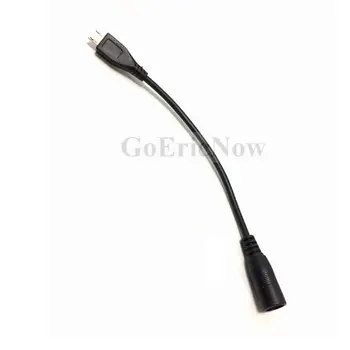 

50 pcs DC Barrel Jack to Micro-USB B Connector Adapter Power Cable 5.5x2.1mm Female Connector