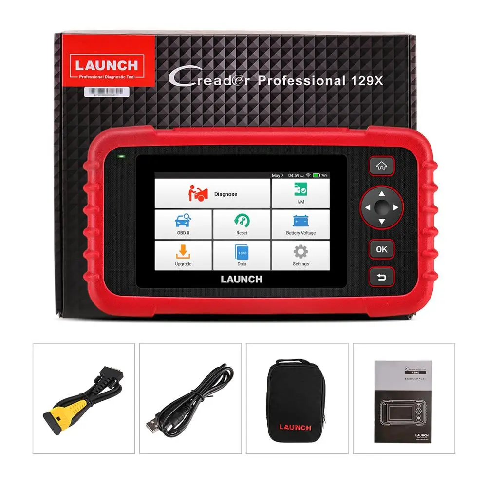 Launch X431 CRP129X диагностический сканер OBD2 автомобильный инструмент автоматический