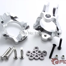 Переднее колесо стойка ступицы бандажа и нержавеющая сталь рулевая колонка касторовое блок для LOSI 5IVE-T 5 т грузовик