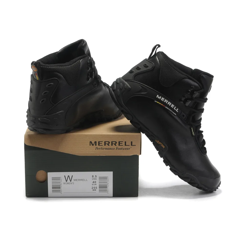 black merrell performance footwear