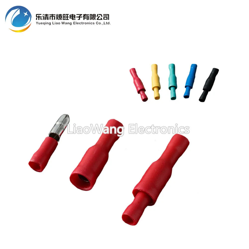 

100PCS/LOT Insulation tube for insulated terminals wires FRD(MPD)1-156 insulation crimp terminal connector aislamiento terminal