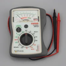 AP33 аналоговые мультитестеры компактный указатель Функция проверки батареи электрические