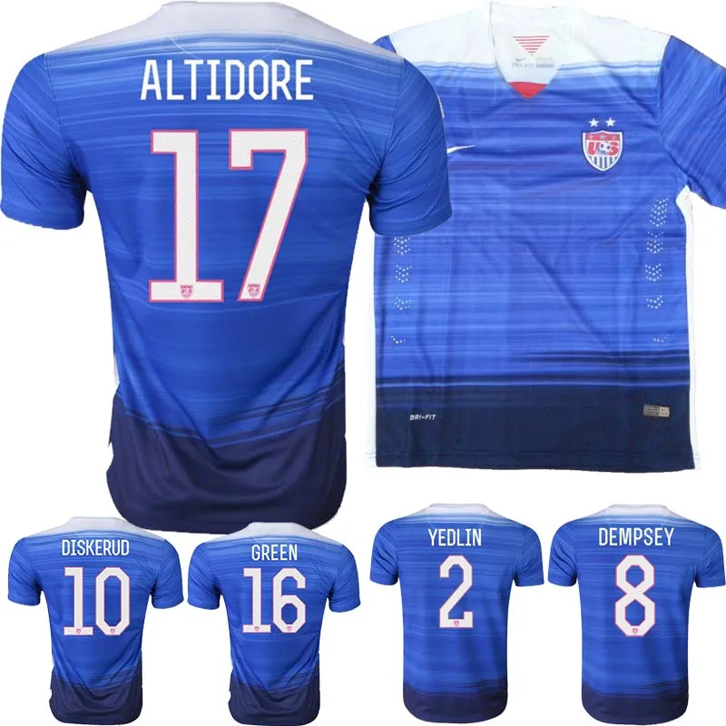 2015 usa soccer jersey