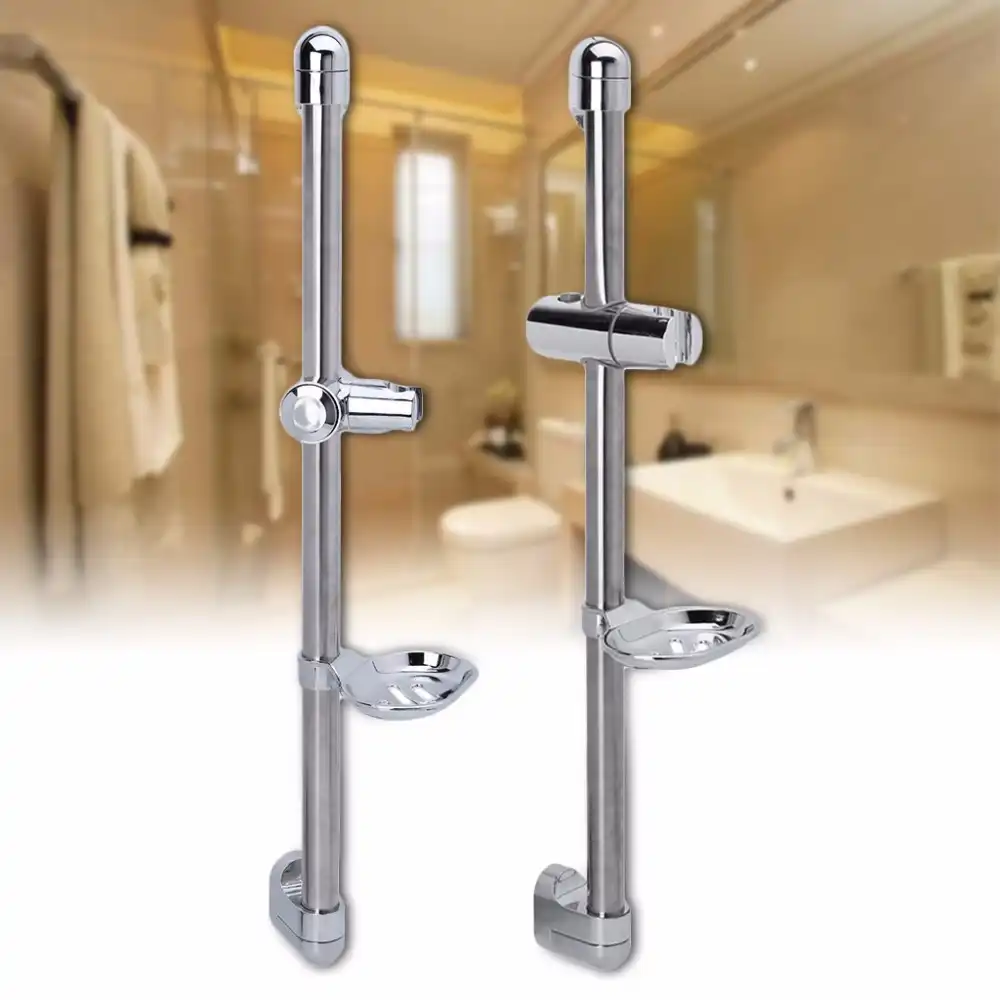 Stainless Steel Shower Lifting Rod Lift Type Shower Slide Bar Holder