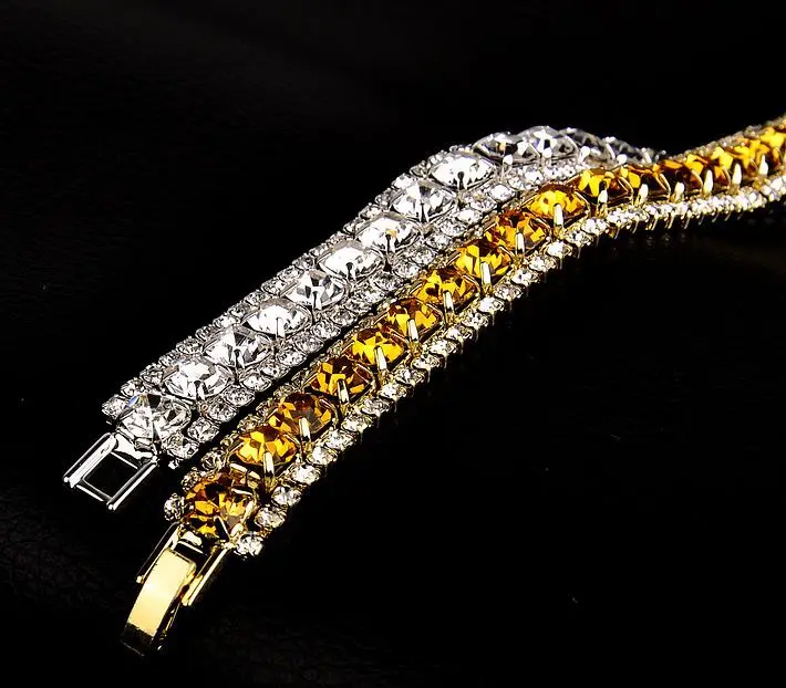 2017 модный браслет с кристаллами и кубиками циркония Римский Auden Rhinestone CZ B9|cz