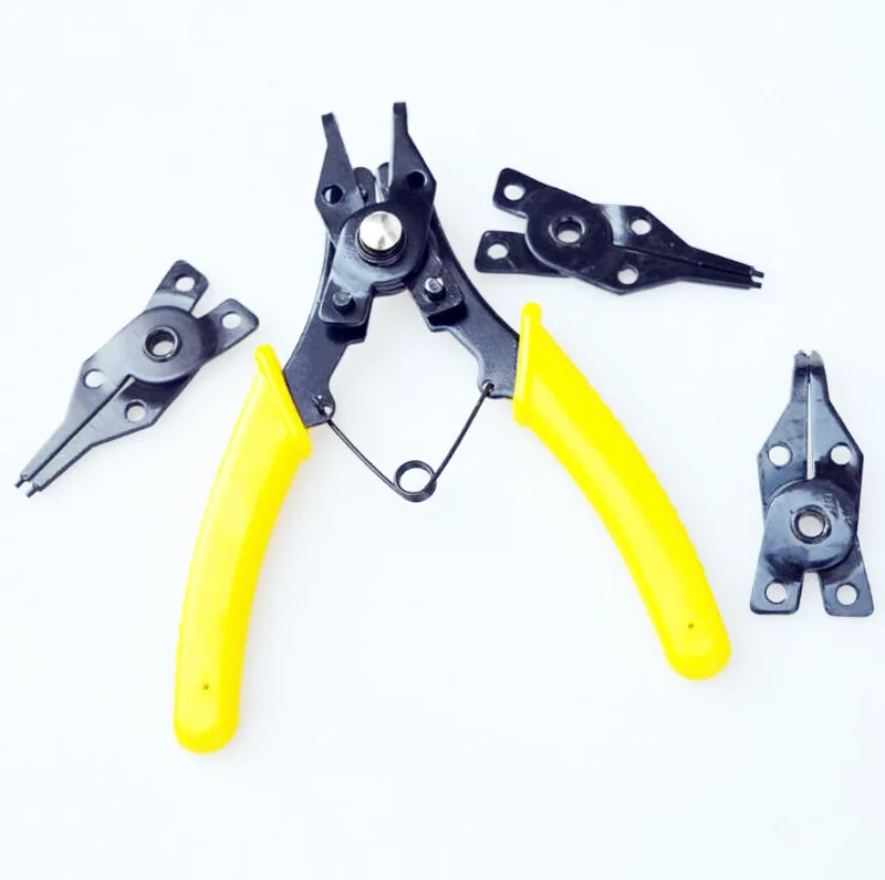 Multifunctional 4 in 1 spring clamp set clasp forceps four piece snap