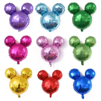 

1Pcs 68x63cm Mickey Head Aluminium Foil Balloons Baby Shower Happy Birthday Party Decorations Supplies Balls For Kids Gifts MIDU