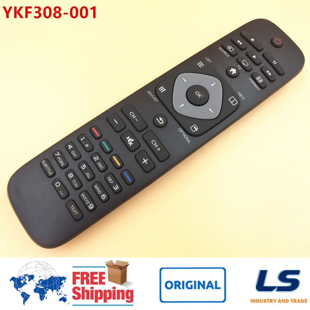 

ORIGINAL Remote Control 996590000449, YKF308-001, YKF308-008 , 098GR7BDHNTPHT, 1203050529 For Philips LCD LED TV