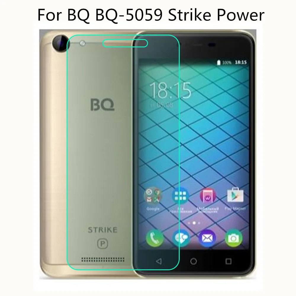 Новое защитное стекло для экрана для телефона BQ BQ-5059 Strike power, закаленное стекло для смартфона, Защитная пленка для переднего экрана