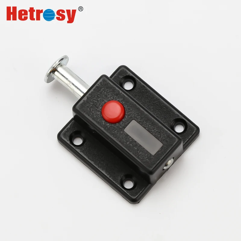 Hetrosy Hardware Automatic Furniture Bolt Door Cabinet Box Latch Spring Lock Catch Window Hardware Latches