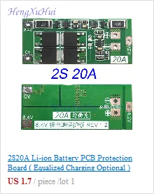 3S 20A литий-ионный аккумулятор Щит защиты печатной платы BMS может приводить дрель(стандартная версия