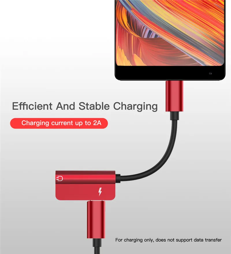 AUX аудио адаптер USB C до 3 5 мм для Xiaomi 6 Huawei P20 Pro Type преобразователь наушников кабель