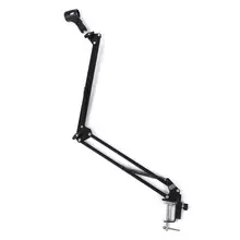 AABB- Broadcast Studio miniphone Mic Suspension Boom Scissor Arm Stand Recording