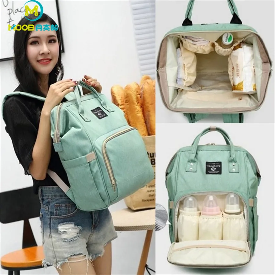

Diaper Bag Stroller Waterproof Baby Bags For Mom Large Capacity Maternity Nappy Bags Mummy Nursing Backpack Multi-function MOOB
