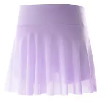 Дешевая Базовая танцевальная одежда для девочек ростом от 105 до 165 см, балетная юбка из тюля без застежки юбка-штаны с запахом фиолетового, черного, белого, розового, синего цвета