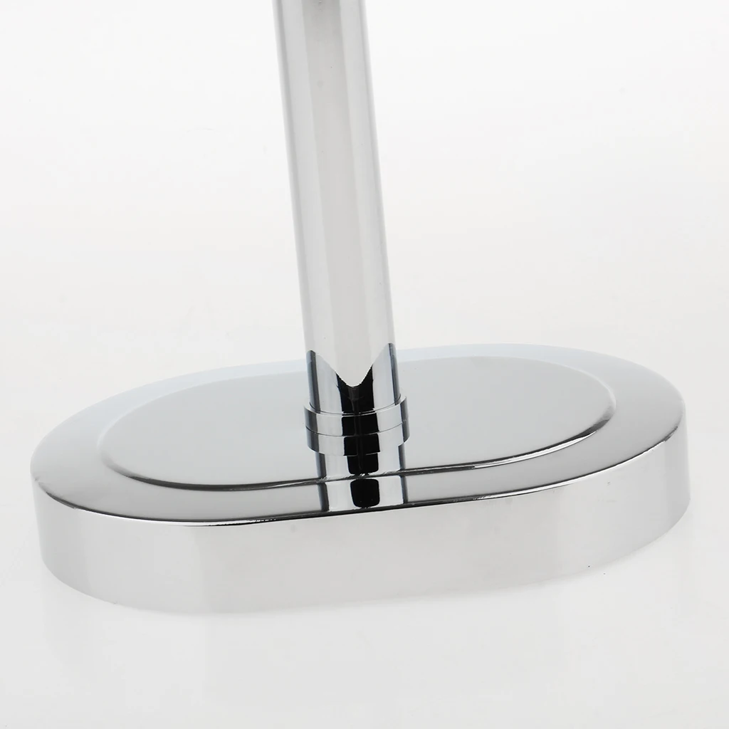 360&deg; Swivel Rotation 8 inches Free Stand Vanity Double Sided Makeup Shaving Mirror For Bathroom 3x Magnifying