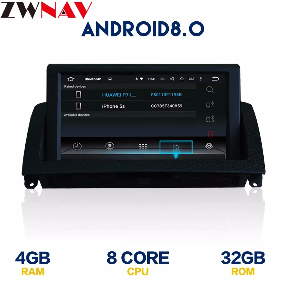 Flash Deal 8" Android 8.0 Car Multimedia Player for Mercedes Benz C Class W204 2007-2011 with GPS Navigation DVD USB AUX SD WiFi 8Core 4+32 1