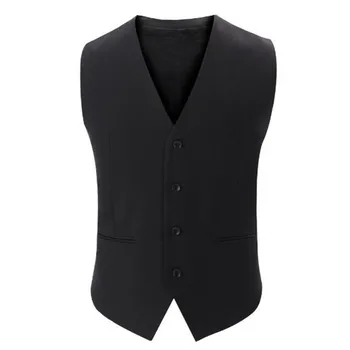 

Classic fashion men's suit vest high-end business formal men's suit vest Slim V-neck vest