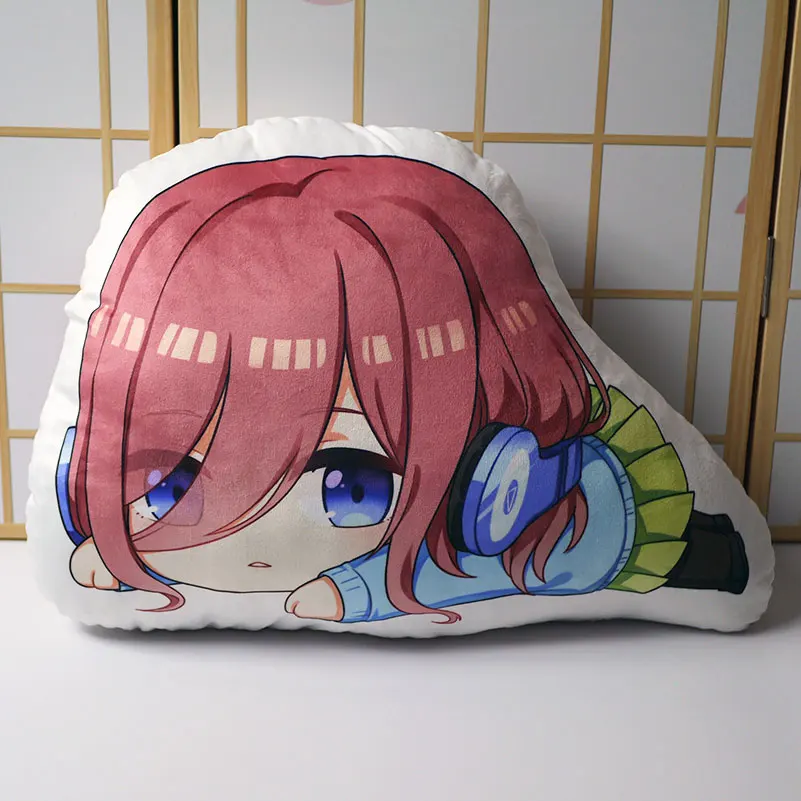 Куинтэссенция кувшин Подушка игрушка Go-Toubun no Hanayome Ichika Nino Miku Yotsuba Itsuki фигурка плюшевая Мягкая кукла 45 см