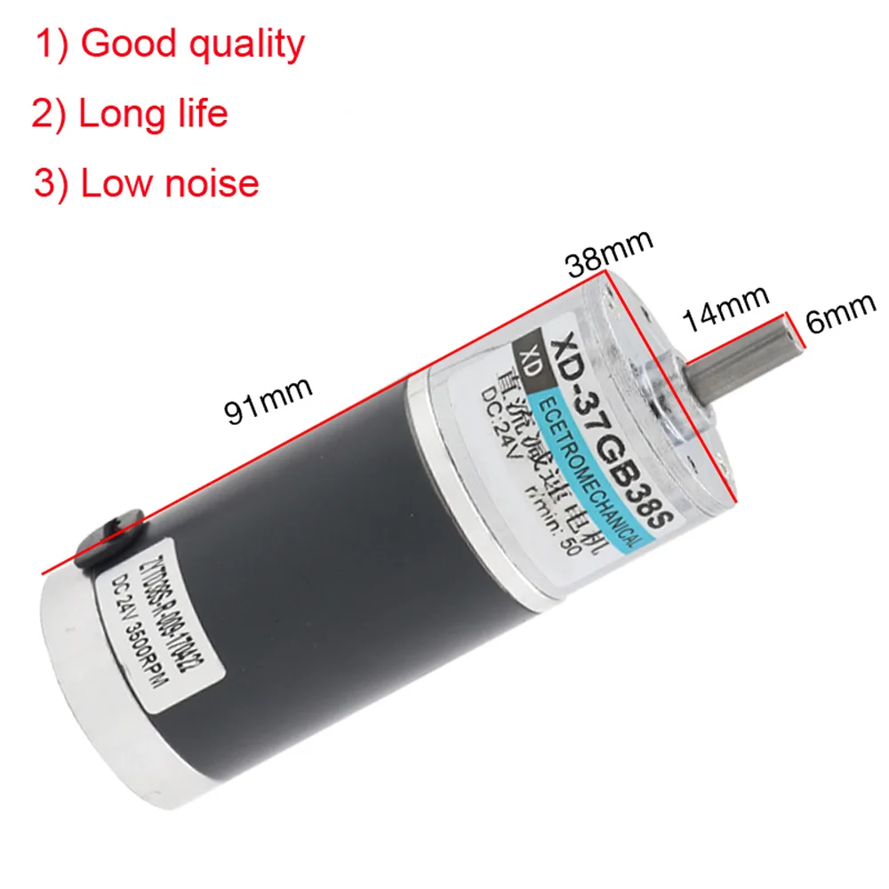 

Wholesale 37GB38S Micro Dc Gear Motor And Electric Motor 24V With Metal Gear, Reversed,Speed Control,1010Watt Of Low Speed Motor