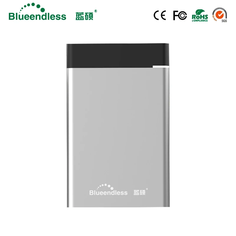 Blueendless BS U23G ABS + металлический корпус 2 5 дюйма Чехол для жесткого диска USB 3 0 Gen 1 Type C
