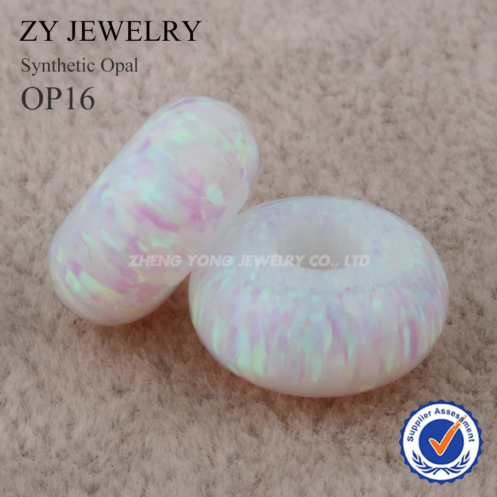 

5mm hole size rondelle opal beads, Synthetic opal rondelle beads 14mm diameter fire opal Stone for fashion jewelry