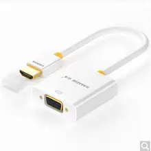 Адаптер hdmi-vga конвертер 1080 P аудио-и видеокабель с Питание и аудио выход из-за цветопередачи монитора PS3 PS4 xbox