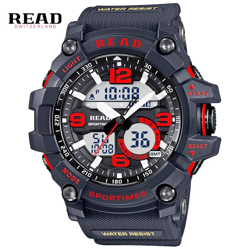 Murah Fashion Tentara Keren Pria Militer Watch Rubber Strap Jam Steel G Tahan Air Tahan Guncangan Jam Tangan Olahraga Kasual Jam Digital LED Jual Fashion Tentara Keren Pria Militer Watch Rubber Strap Jam Steel G Tahan Air Tahan Guncangan Jam Tangan Olahraga Kasual Jam Digital LED