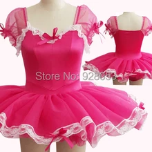 Розничная, детская балетная пачка, юбка-пачка принцессы, балетное платье-пачка, юбка-пачка розового и красного цвета для девочек(90-180 см